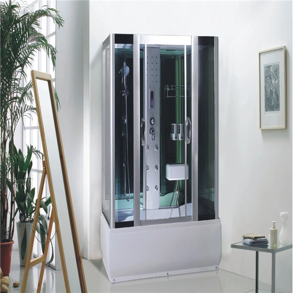 Bathroom Sliding Rectangular Hydromassage Shower Room 150