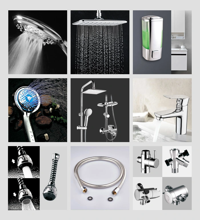 Bathroom Chrome Bathtub Shower Mixer Tub Diverter Water Valve Shower Faucet Diverter