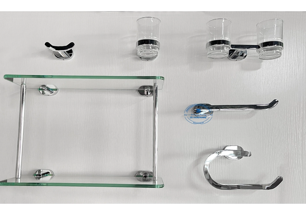 Glass Shelf Sanitary Ware Bathroom Accessories Bathroom Clothes Shelf