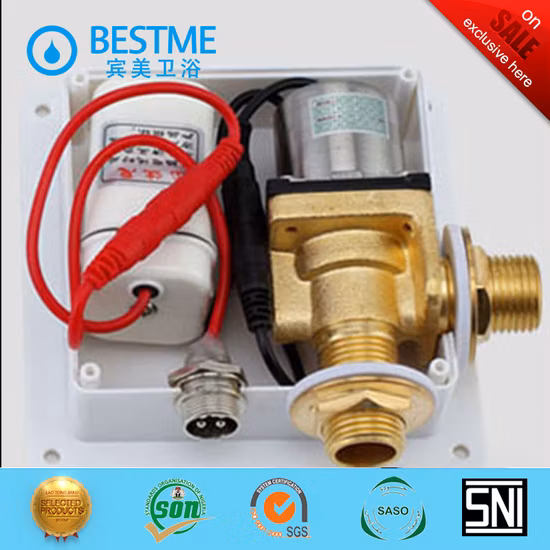 Nuovi arrivi materiali in rame rubinetto automatico per lavabo con sensore da bagno Bf-A109